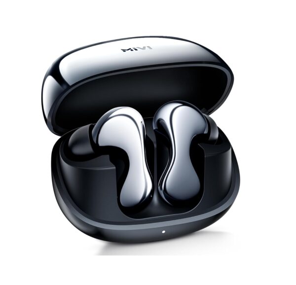 Mivi SuperPods Immersio [Flagship Launch], True Wireless Earbuds, 3D Soundstage, 60H Playtime, Nexus Black