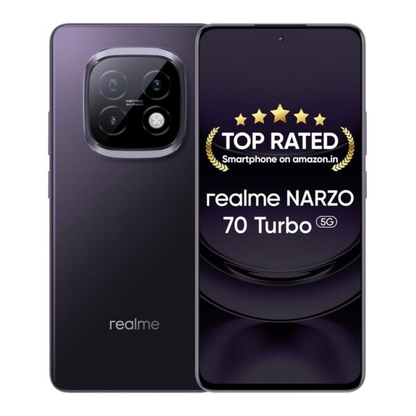 realme NARZO 70 Turbo 5G (Turbo Purple,6GB RAM,128GB Storage)