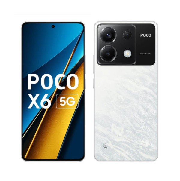 POCO X6 5G (Snowstorm White, 12 GB RAM 512 GB Storage)