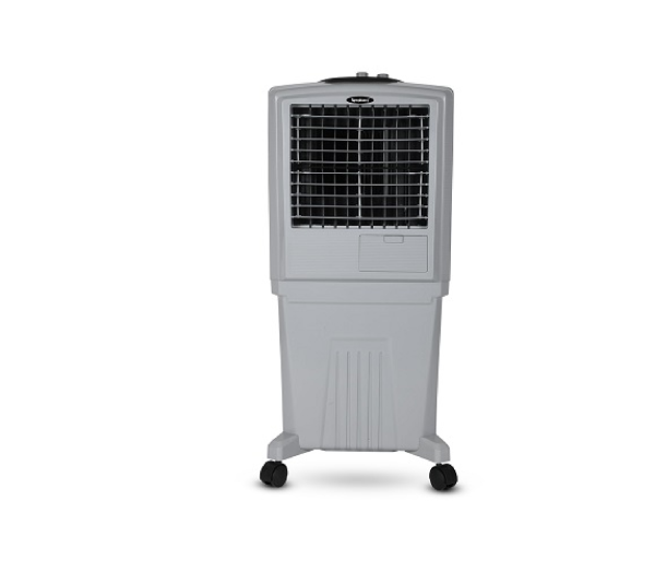 Symphony HiFlo 40 Personal Air Cooler For Home with Powerful Blower Light Grey