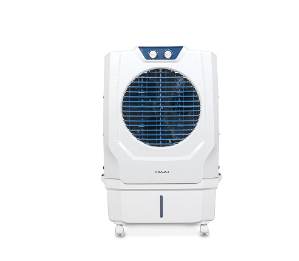 Bajaj Shield Series Arteon 55L Desert Air Cooler For Home | Dual Side Water Inlet | Inverter Compatible【White】