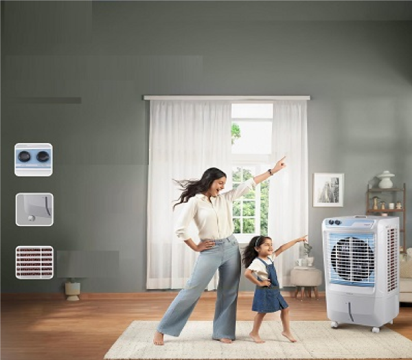 Livpure Koolbliss Desert Air Cooler – 65 L |16” Fan Blade| 190W Motor with Thermal Overload Protection - Image 3