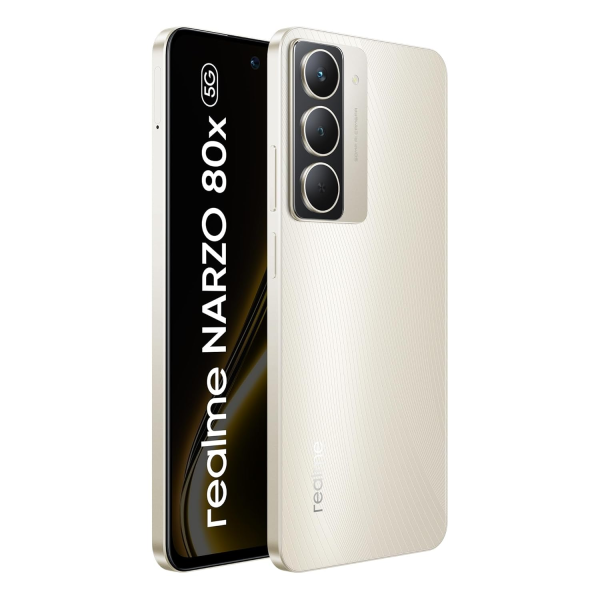 realme NARZO 80x 5G (Sunlit Gold,6GB+128GB) - Image 2