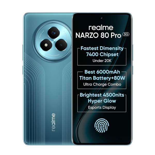 realme NARZO 80 Pro 5G (Racing Green,8GB+128GB)